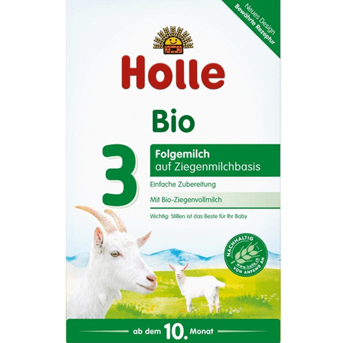 ホレ オーガニック ヤギ粉ミルク step3 (10ヶ月から) 400g Holle Bio ...