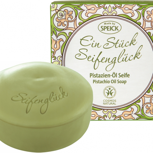 Speick_Ein_Stück_Seifenglück_Pistazien_Öl_Seife