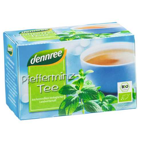 dennree-Pfefferminztee-Aufgussbeutel
